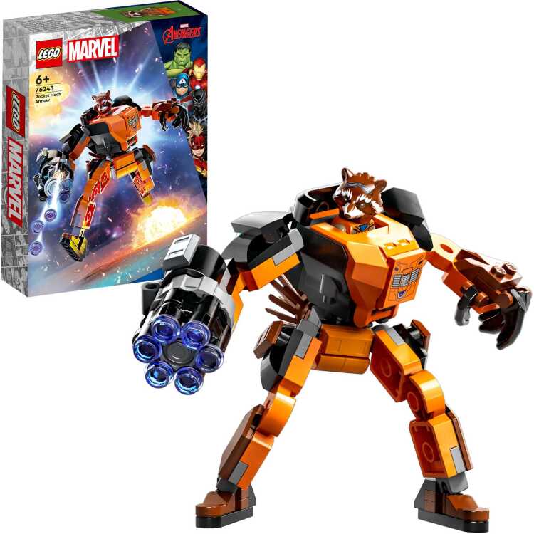 LEGO Marvel - Rocket mechapantser Constructiespeelgoed