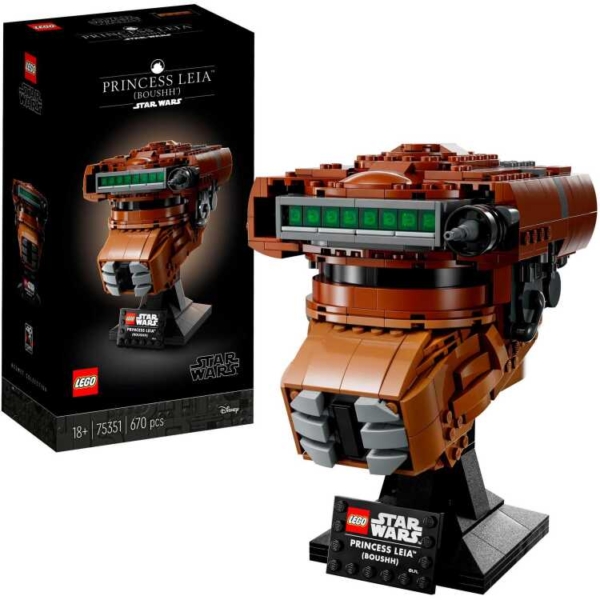 LEGO Star Wars - Prinses Leia (Boushh) Helm Constructiespeelgoed