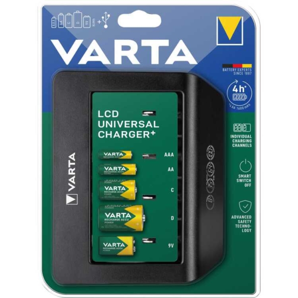 VARTA LCD Universal Charger+ oplader