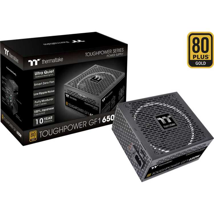 Thermaltake TOUGHPOWER GF A3 Gold 650W - TT Premium Edition voeding