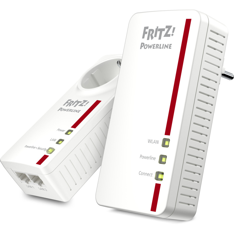 FRITZ! Powerline 1260E WLAN Set International powerline + wlan