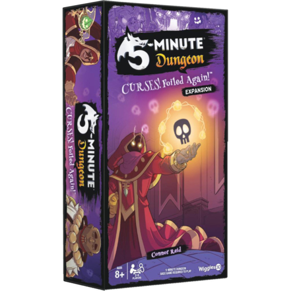 Asmodee 5-Minute Dungeon - Curses! Foiled again! expansion Kaartspel