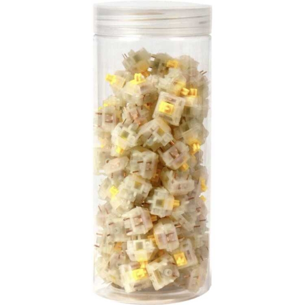 Keychron Gateron Cap V2 Milky-Yellow keyboard switches