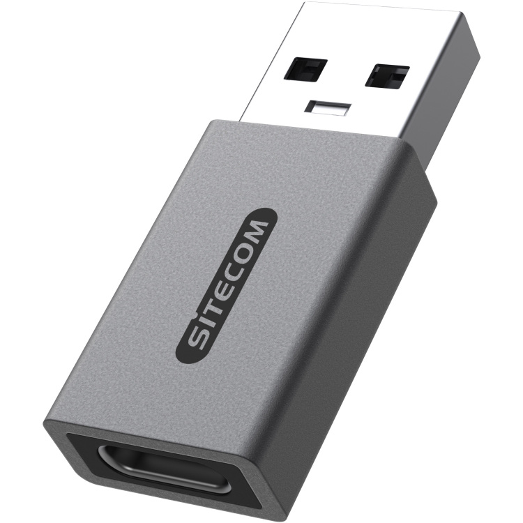 Sitecom USB-A naar USB-C Mini adapter