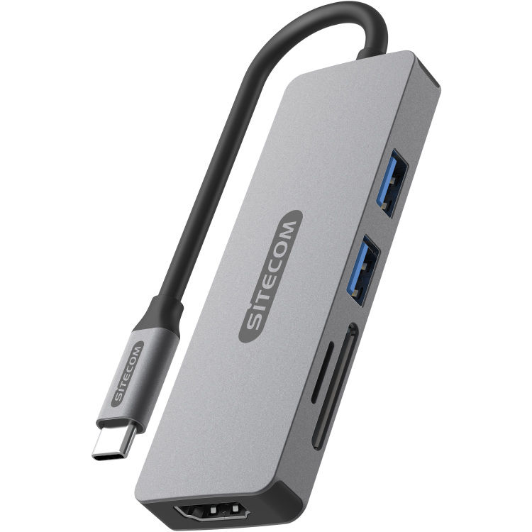 Sitecom 5-in-1 USB-C Multiport dockingstation