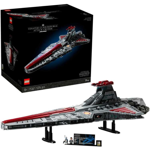 LEGO Star Wars - Venator-class Republic Attack Cruiser Constructiespeelgoed