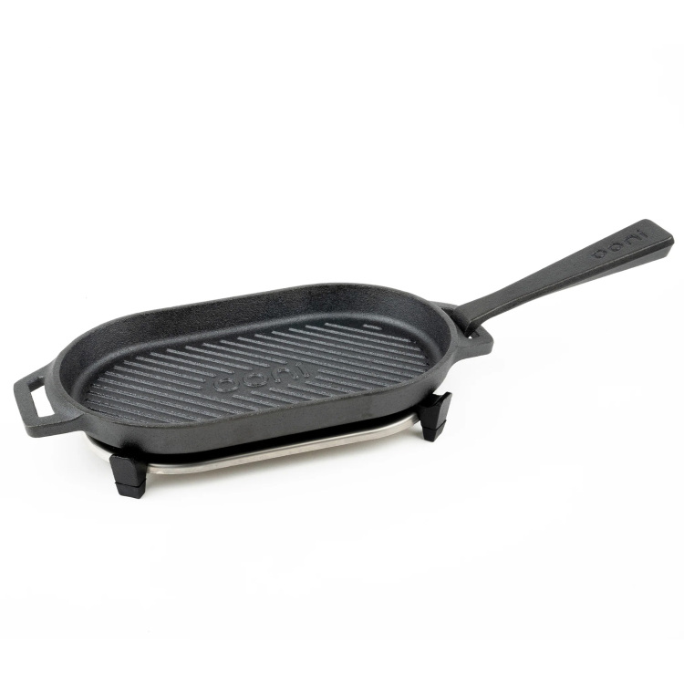 Ooni Cast Iron Grizzler Pan bak-/braadpan