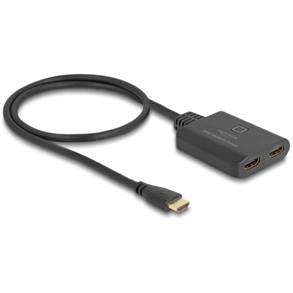 DeLOCK HDMI Switch 2x HDMI in > 1x HDMI out