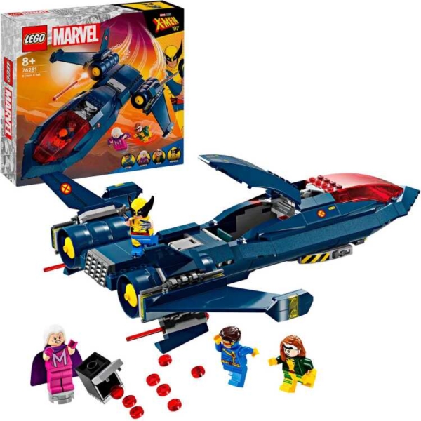 LEGO Marvel - X-Men X-Jet Constructiespeelgoed