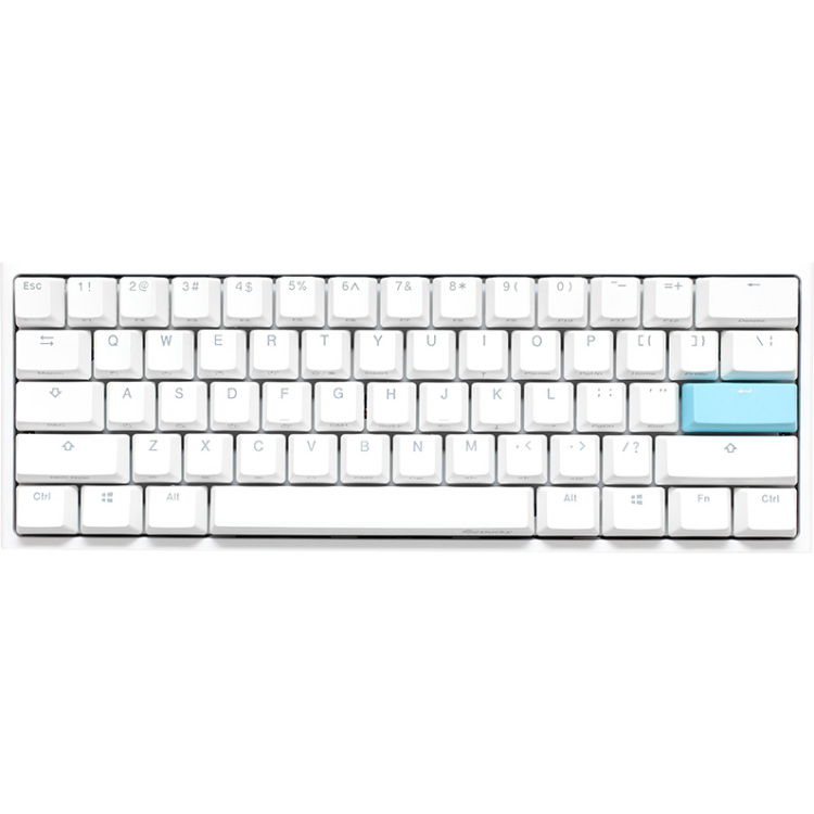 Ducky One 2 Pro Mini White Classic gaming toetsenbord