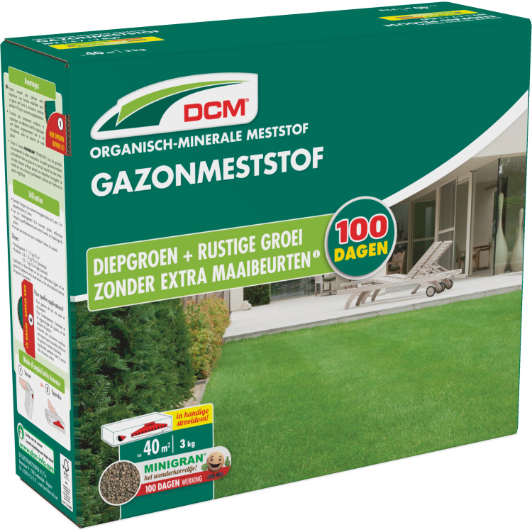 DCM Gazonmeststof 3 kg