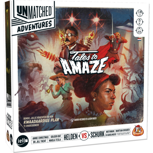 White Goblin Games Unmatched Adventures: Tales to Amaze Bordspel