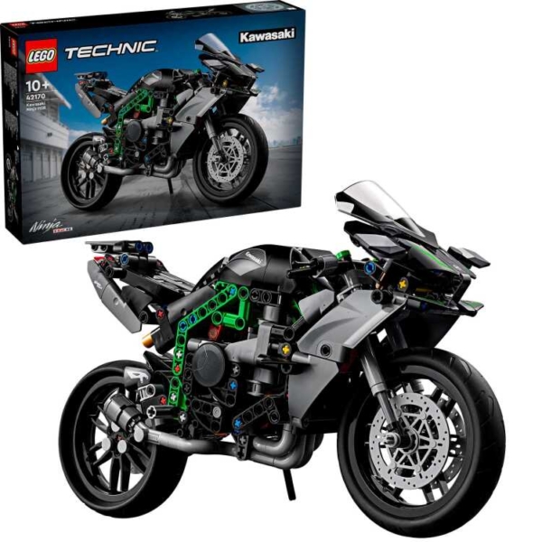 LEGO Technic - Kawasaki Ninja H2R motor Constructiespeelgoed