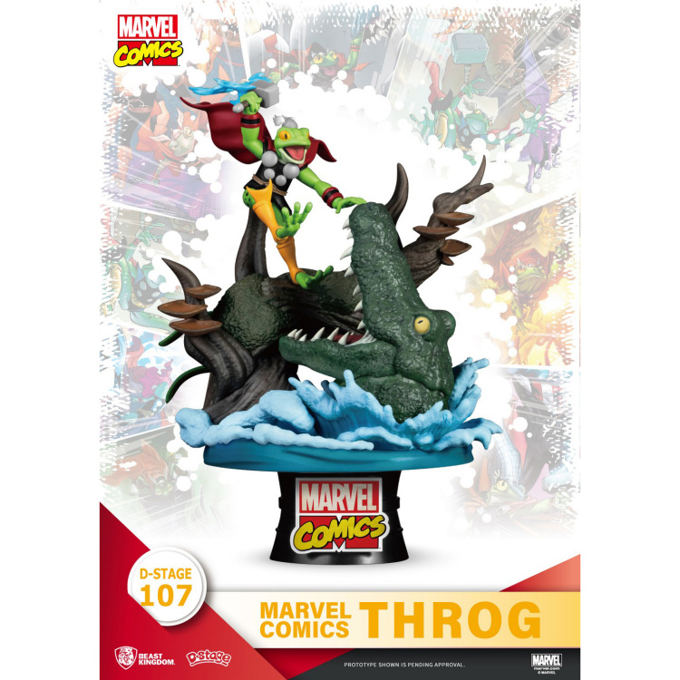Beast Kingdom Marvel: Throg PVC Diorama decoratie