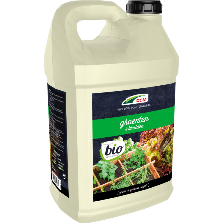DCM Vloeibare Plantenvoeding Groenten & Kruiden 2,5 L meststof