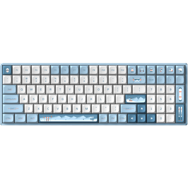 Iqunix F97 Wintertide Wireless Mechanical Keyboard gaming toetsenbord
