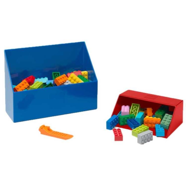 Room Copenhagen LEGO Brick Scooper Set 2-delig opbergdoos