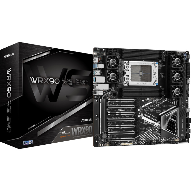 ASRock WRX90 WS EVO moederbord