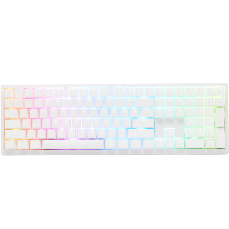 Ducky Zero 6108 Pure White gaming toetsenbord