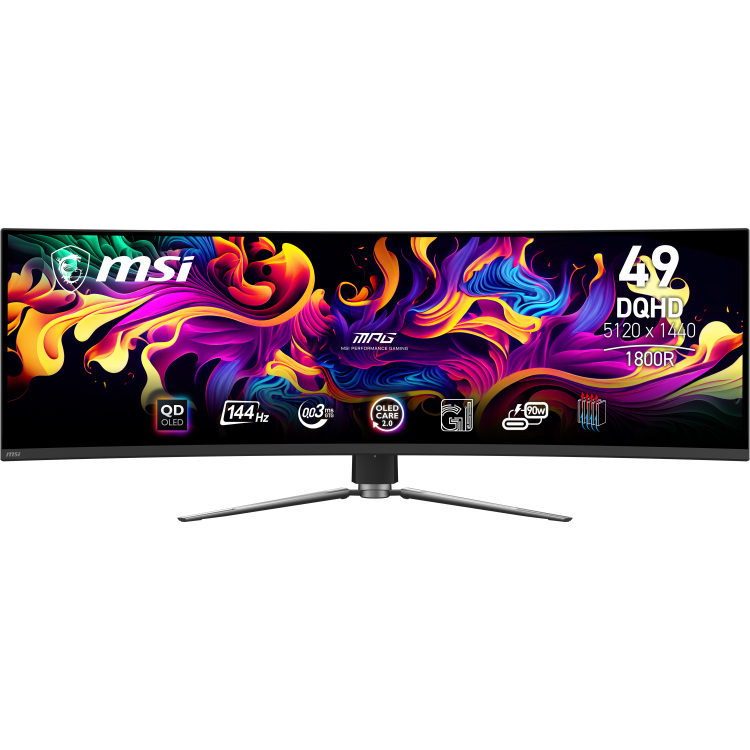 MSI MPG 491CQP QD-OLED 49'' Curved gaming monitor