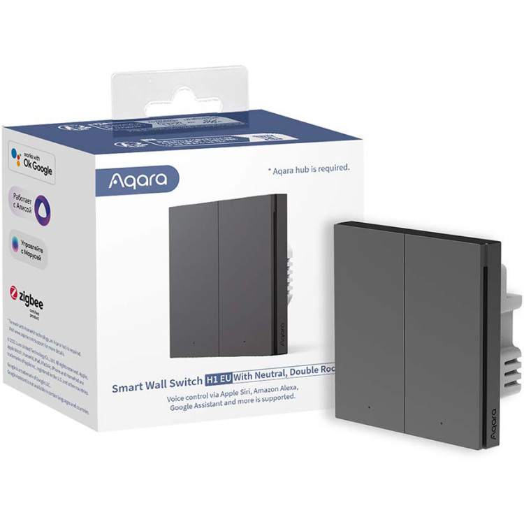 Aqara Smart Wall Switch H1 dubbele schakelaar