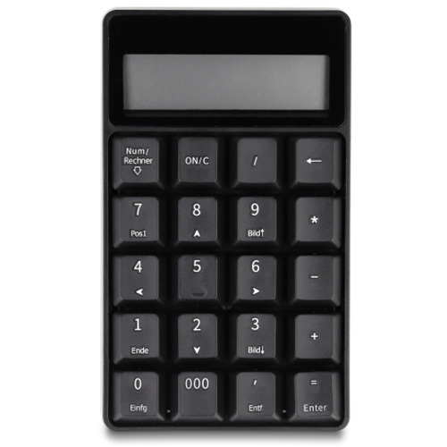 DeLOCK 2 in 1 USB-A keypad+ Calculator numpad