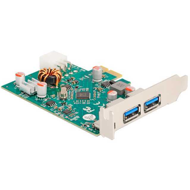 DeLOCK PCI Express x1 Card to 1 x external USB Type-C female PD 30 W + 2 x external USB Type-A female USB 5 Gbps usb-controller