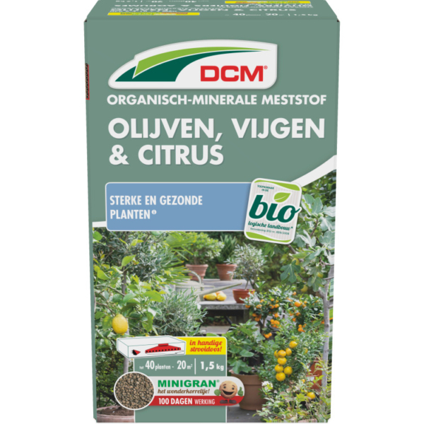 DCM Meststof Olijven, Vijgen & Citrus 1,5 kg