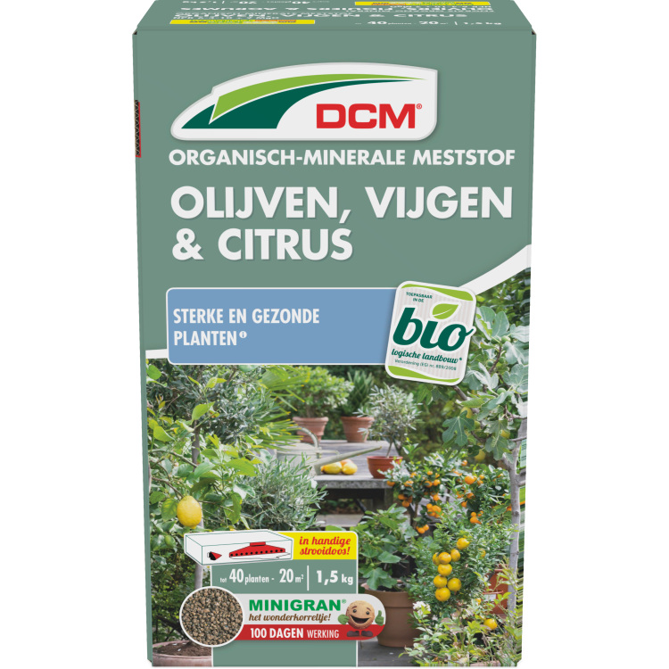 DCM Meststof Olijven, Vijgen & Citrus 1,5 kg