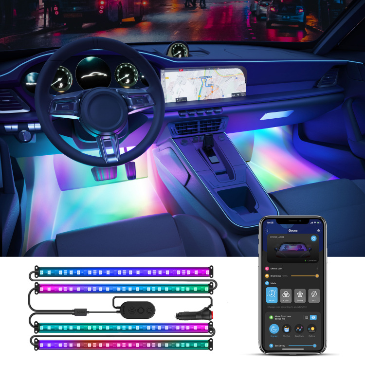 Govee RGBIC Car LED Strip lights verlichting