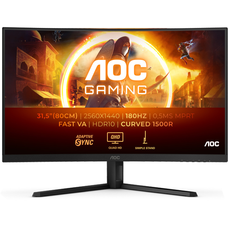 AOC CQ32G4VE 31.5'' Curved gaming monitor