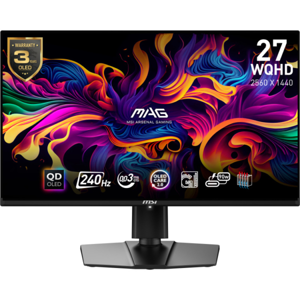 MSI MAG 271QPX QD-OLED E2 26.5'' gaming monitor