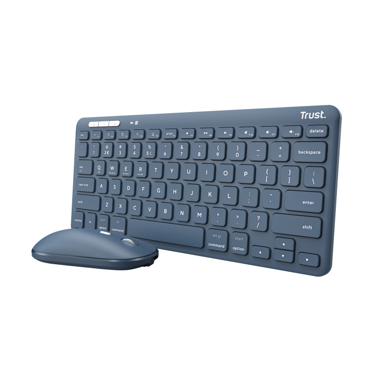 Trust Lyra Multi-Device Wireless Keyboard & Mouse desktopset
