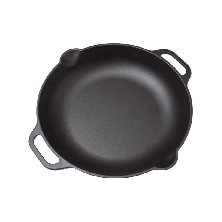 Victoria Skillet met twee handgrepen 33 cm, Enameled bak-/braadpan