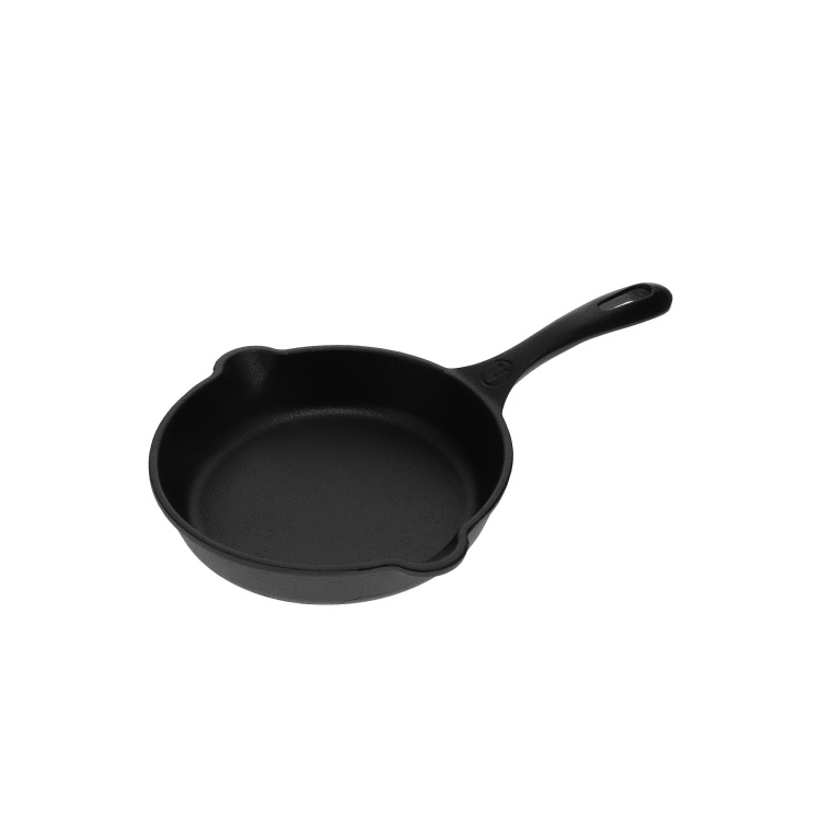 Victoria Skillet 16,5 cm, Seasoned bak-/braadpan
