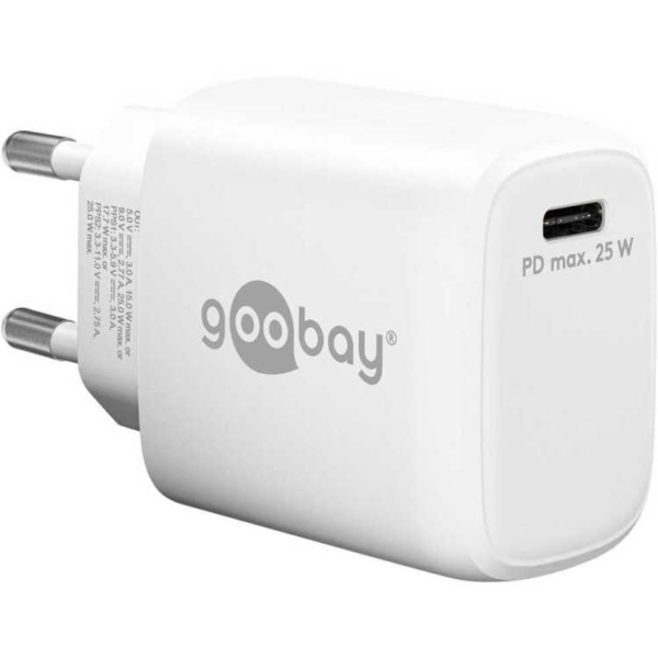 goobay USB-C PD GaN snellader (25 W) oplader