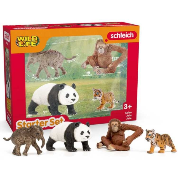 Schleich Wild Life - Azië starterset speelfiguur