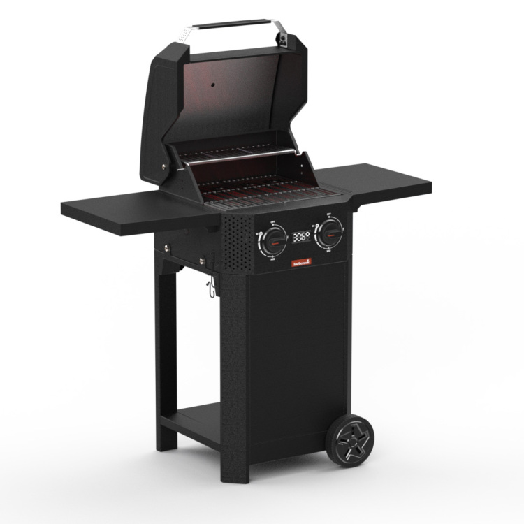 Barbecook E-Luca elektrische barbecue met inklapbare zijtafels