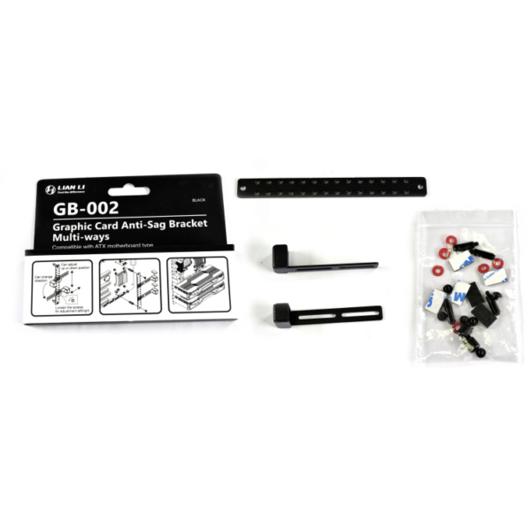 Lian Li GB-002 Graphic Card Anti-Sag Bracket bevestiging