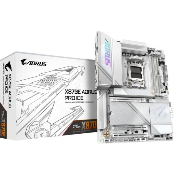 GIGABYTE X870E AORUS PRO ICE moederbord