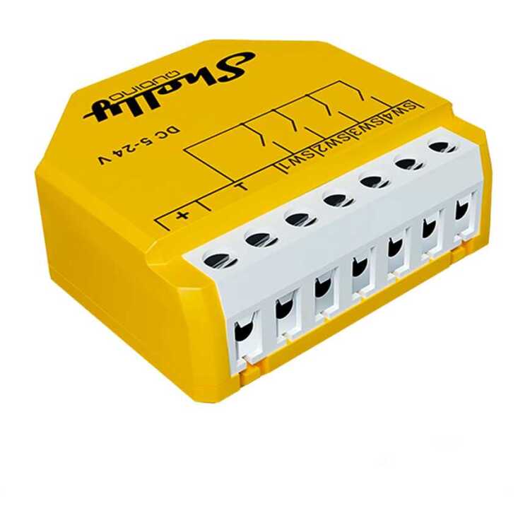 Shelly Qubino Wave i4 DC schakelaar