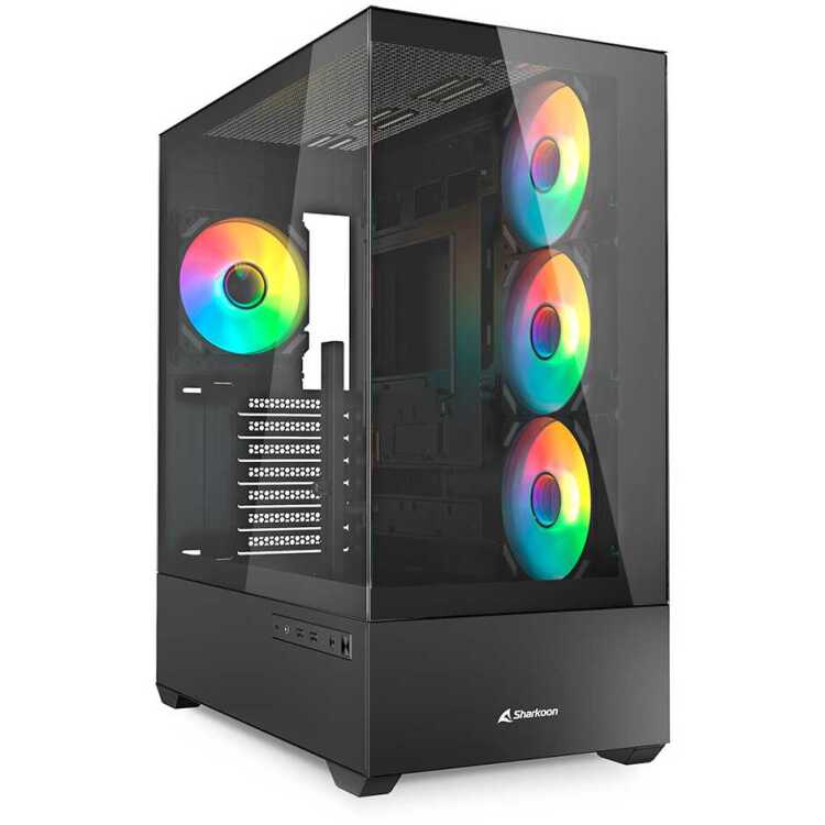 Sharkoon AK6 RGB midi tower behuizing