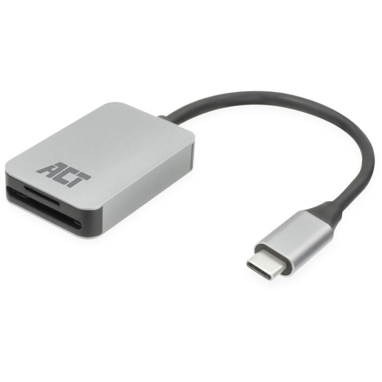 ACT Connectivity USB-C kaartlezer voor SD en micro SD, SD 4.0 UHS-II