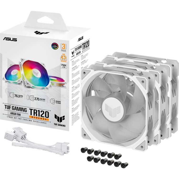ASUS TUF Gaming TR120 ARGB Reverse case fan