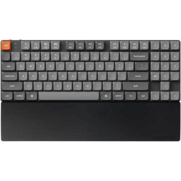 Keychron Silicone Palm Rest voor K1 SE / K1 Pro / K1 Max / K13 Pro / K13 Max / K1 v6 polssteun