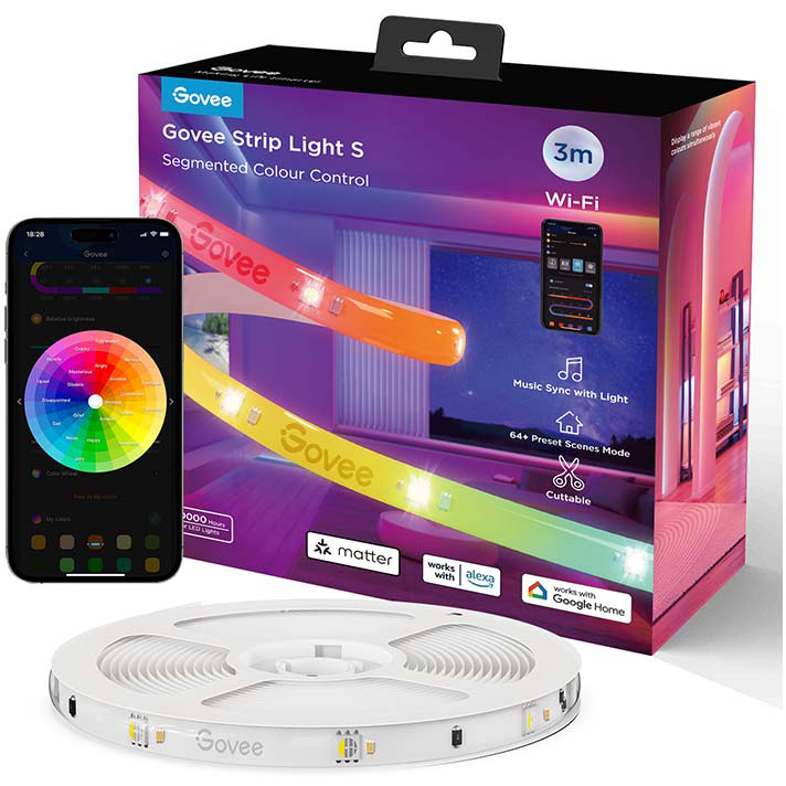 Govee Strip Light S Segmented Colour Control ledstrip