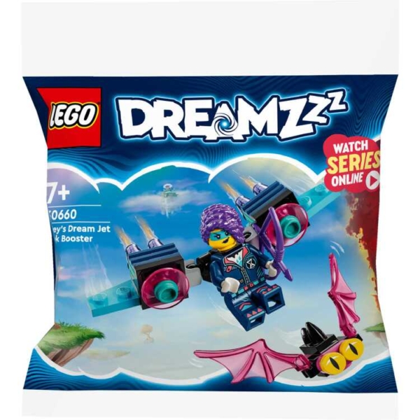 LEGO DREAMZzz - Zoey's jetpackbooster & Z-Blob en Bunchu spinontsnapping Constructiespeelgoed