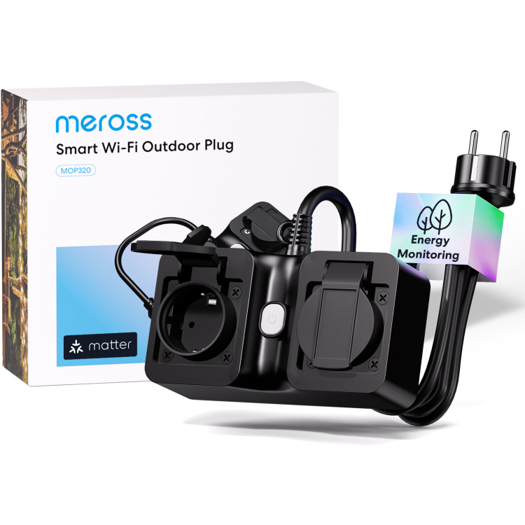 MEROSS Smart Wi-Fi Indoor/Outdoor Plug stekkerdoos