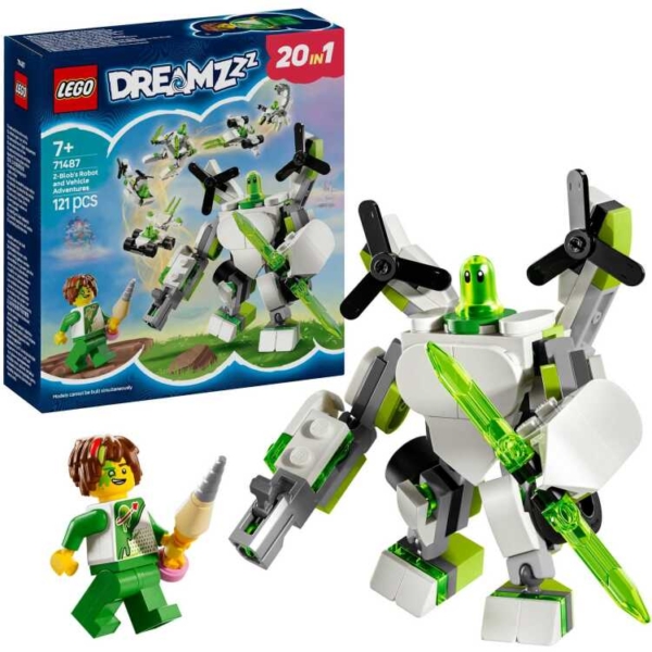 LEGO DREAMZzz - Z-Blobs robot- en voertuigavonturen Constructiespeelgoed