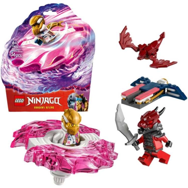 LEGO Ninjago - Sora's Spinjitzu drakenspinner Constructiespeelgoed